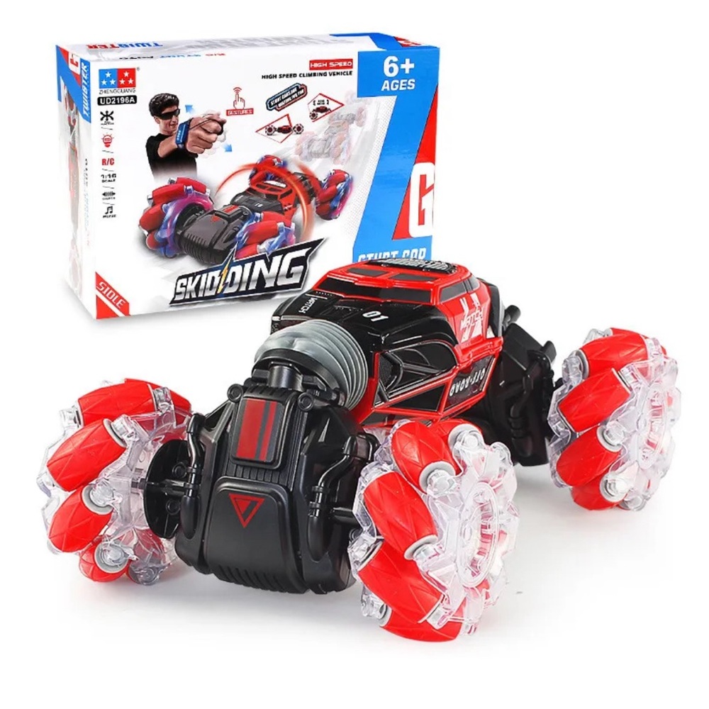 Stunt RC Car Double Side Twisting Vehicle Drift Car Driving Toy Remote Control